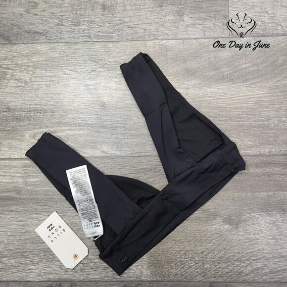 Billabong Sol Searcher Plunge Bikini Top Size S - Picture 5 of 5